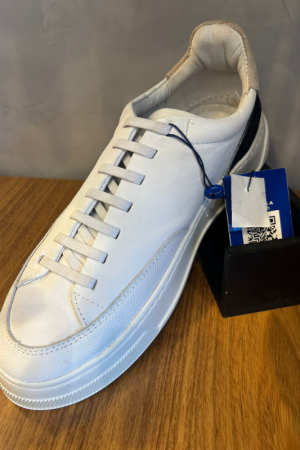 SAPATO CASUAL COURO CROSBY - BRANCO
