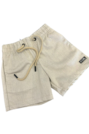 SHORT MAURINHO SARJA CINZA NEVOA INFANTIL CROSBY