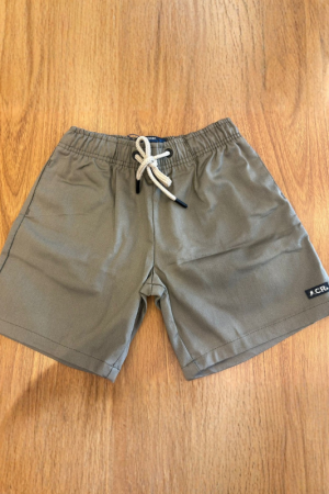 SHORT MAURICINHO SARJA VERDE INFANTIL CROSBY